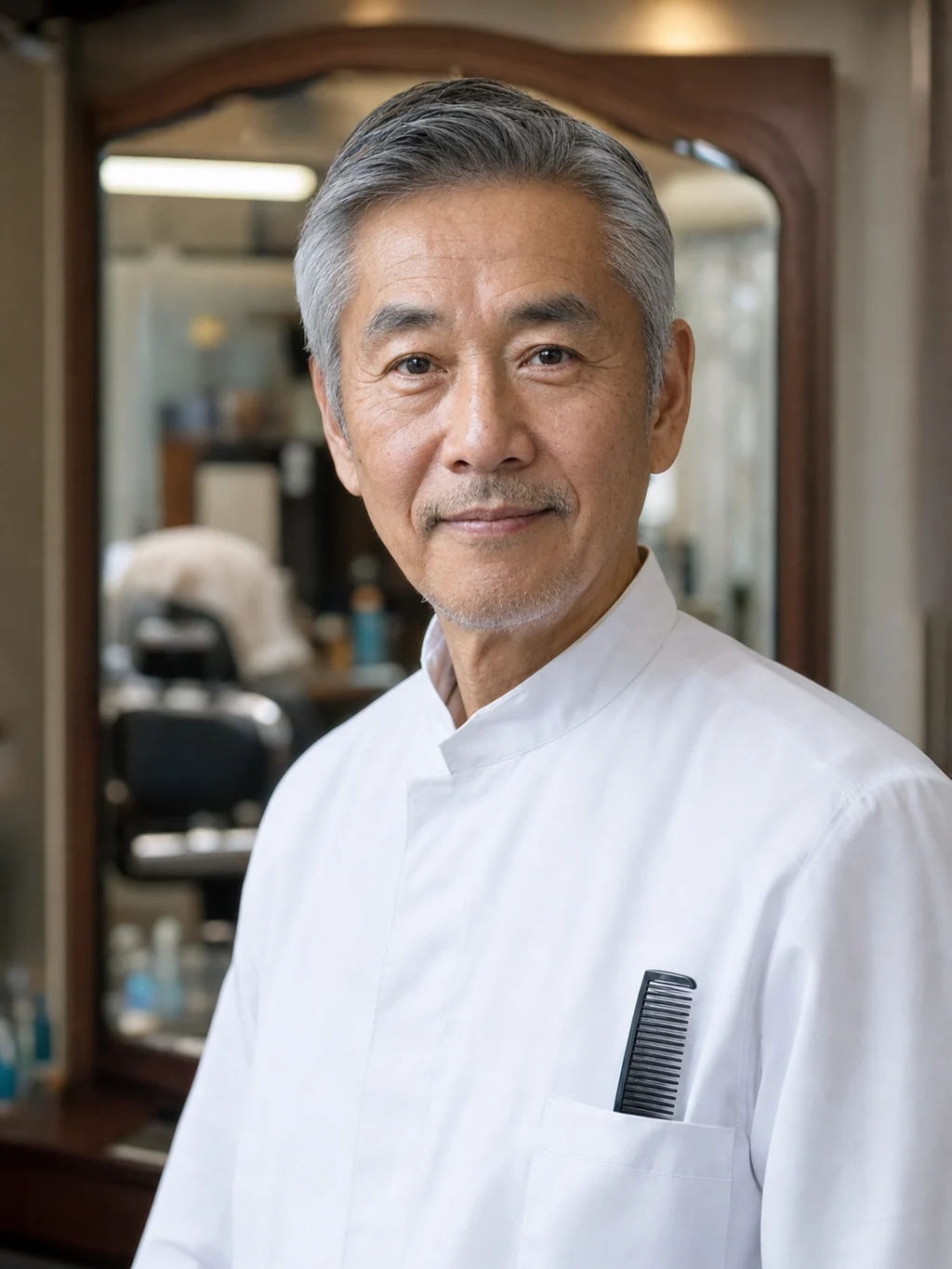 理容店の店主